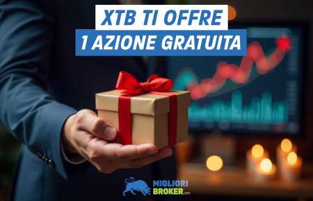 Offerta di benvenuto XTB: ricevi un’azione gratuita con il codice TOPVIP
