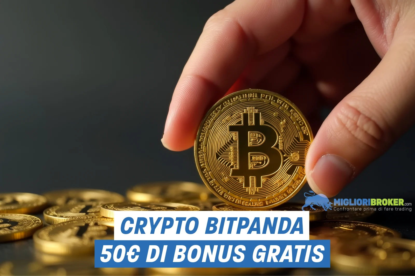 Offerta Crypto: Ricevi 50€ di bonus su Bitpanda